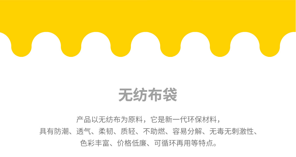 广东省无纺布袋常用类型